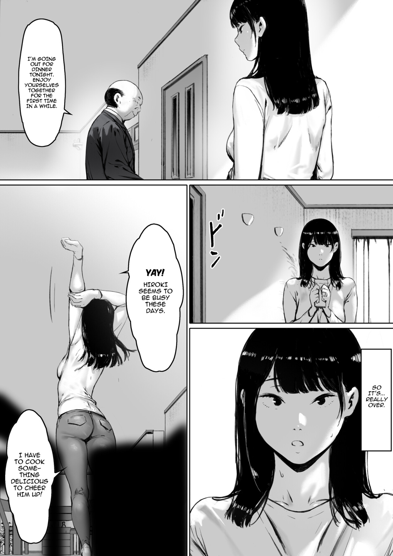 Hentai Manga Comic-Now Living with my father-in-law, I was supposed to have a happy newlywed life-Read-84